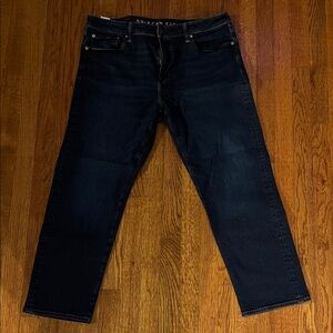 American Eagle Outfitters Men's Deep Indigo Jeans